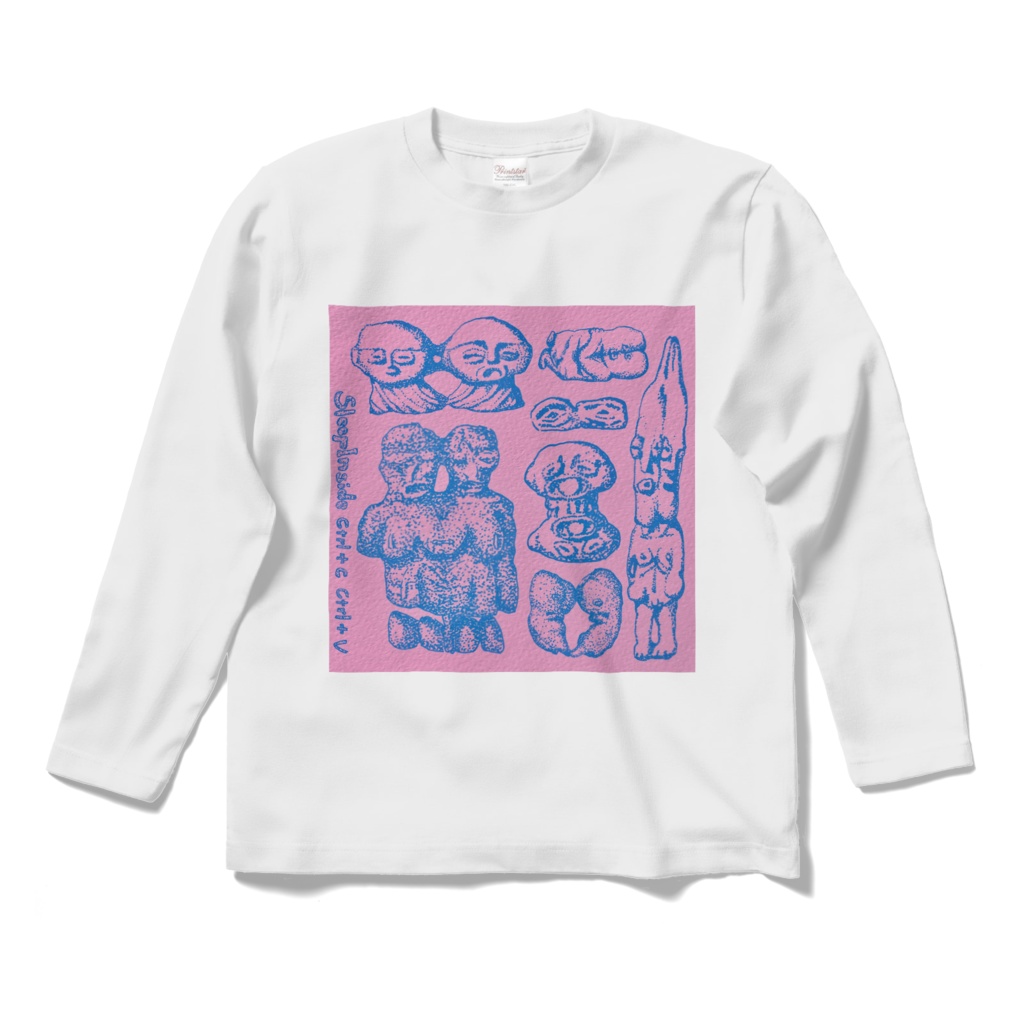 Ctrl+C & Ctrl+V ロングTシャツ