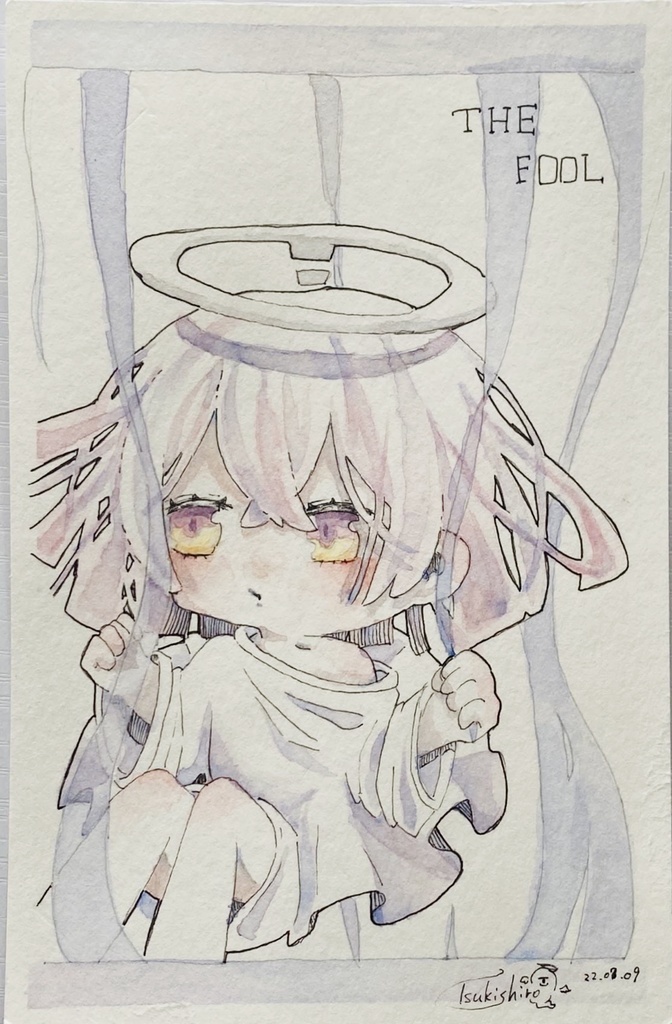 0 ふーる。【水彩原画】