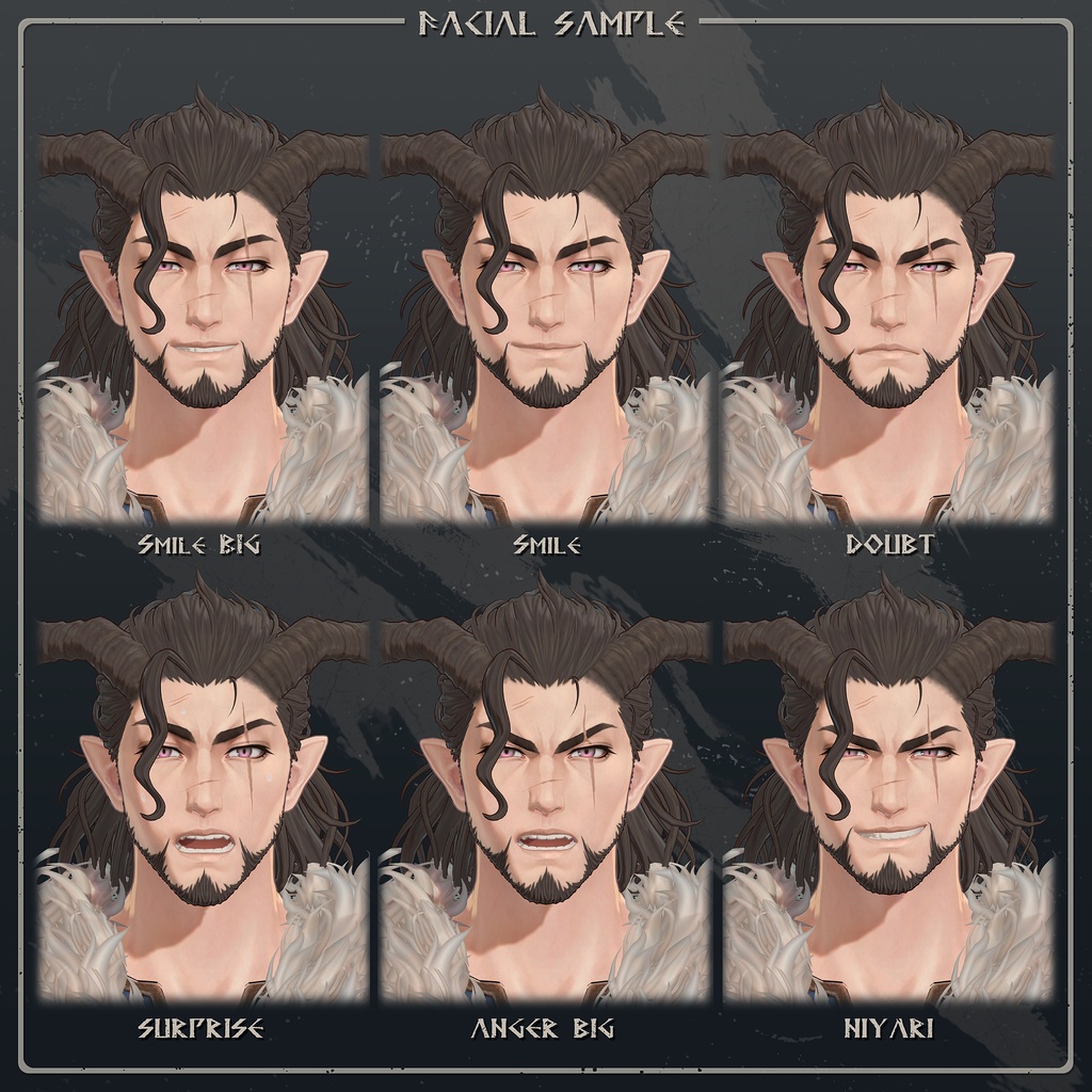 【オリジナル3Dモデル】 ドラゴニュート・ヴラウ