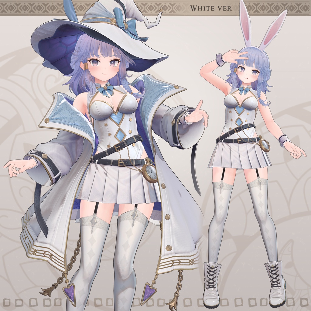 オリジナル3D衣装「メイガスバニー」