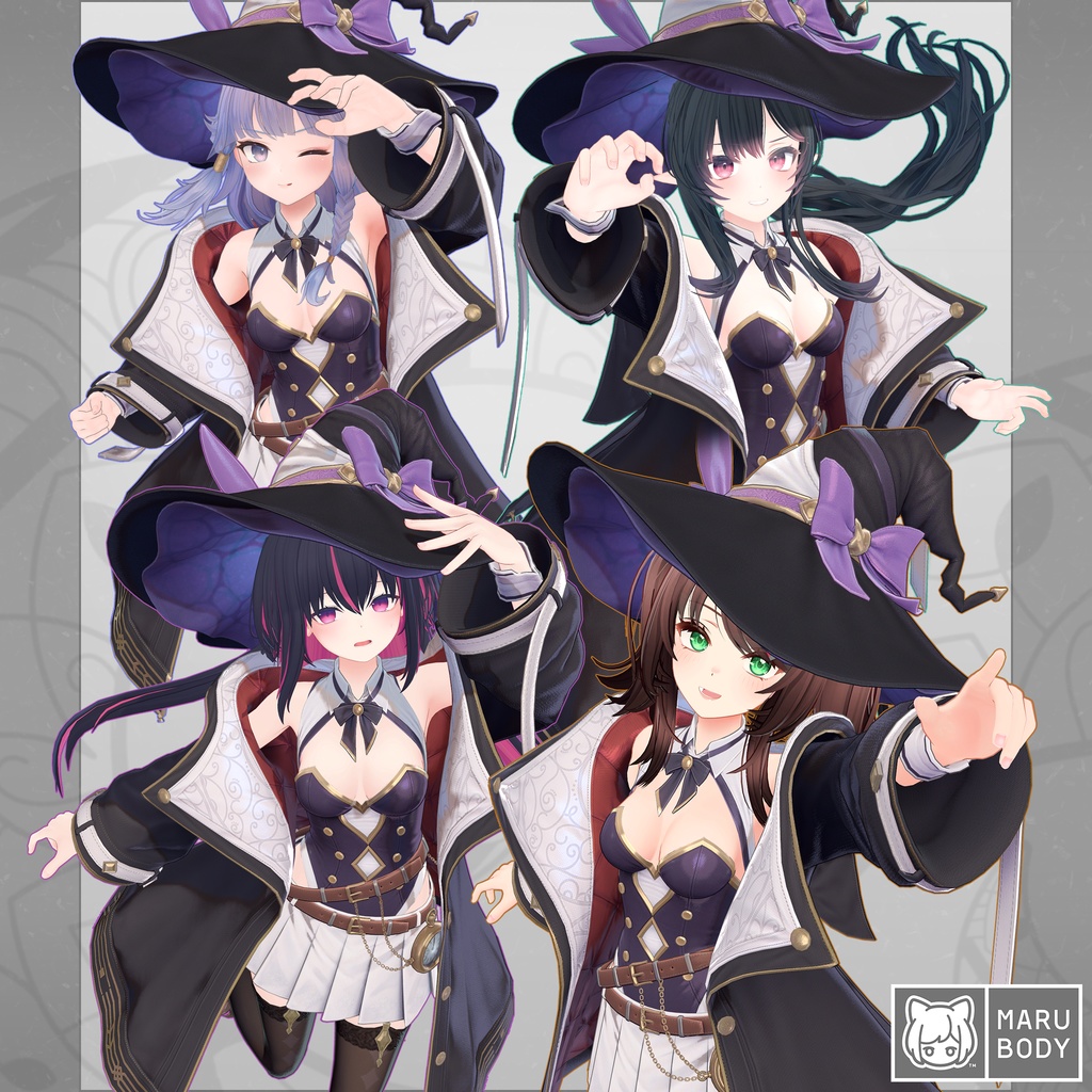 オリジナル3D衣装「メイガスバニー」