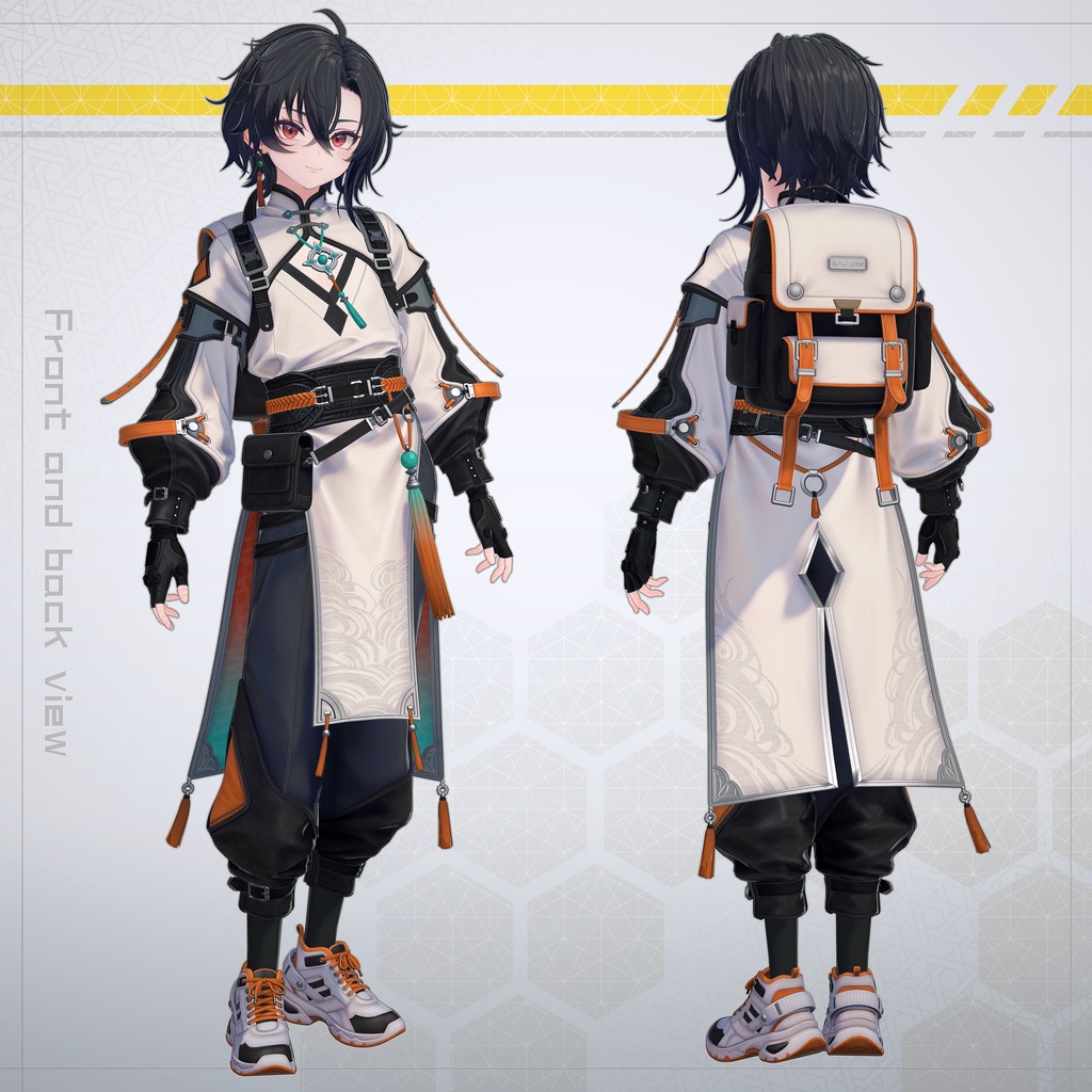 オリジナル3D衣装「星途旅装」