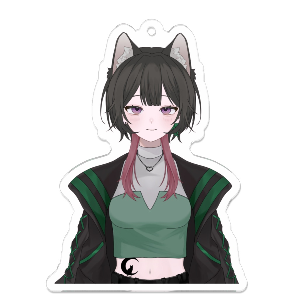 Vらき　ちょこっとアクリルキーホルダー