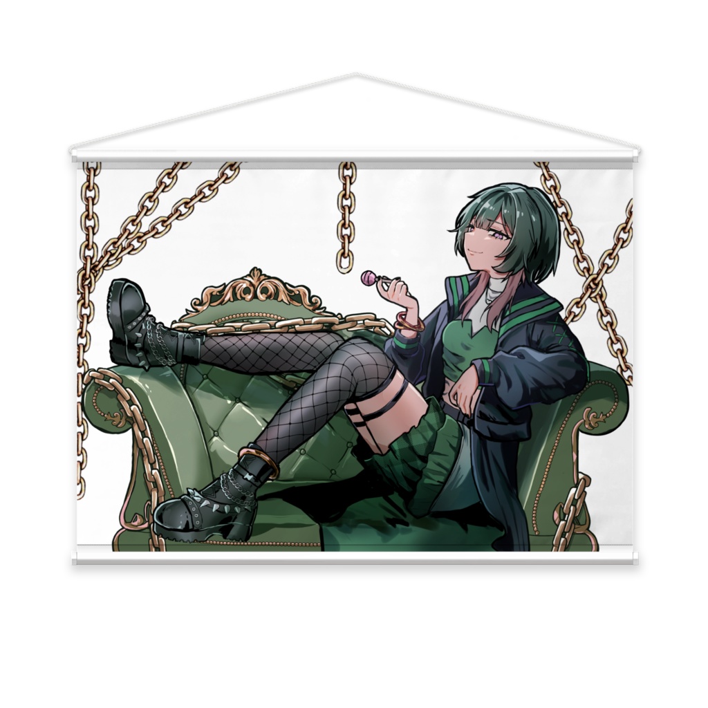 如月らき　B2タペストリー