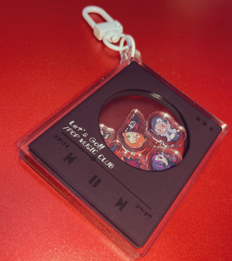 軽音部シャカシャカアクキー