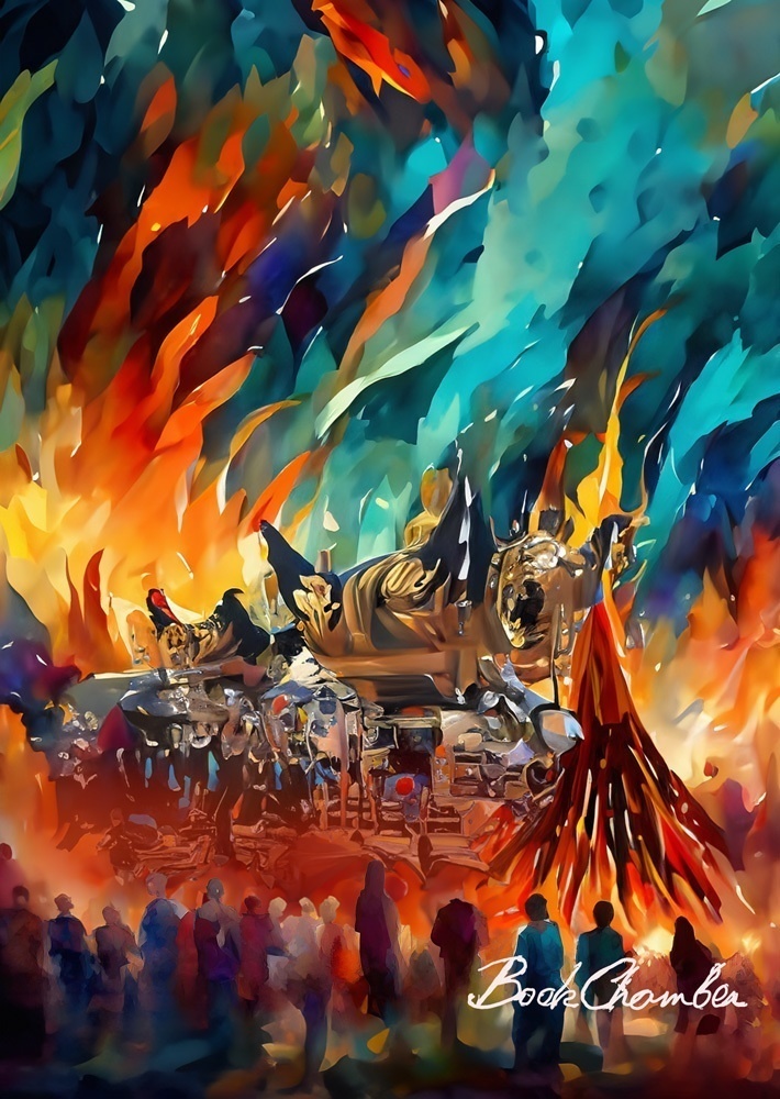 複製原画　神輿（みこし）　作者BookChamber　送料込