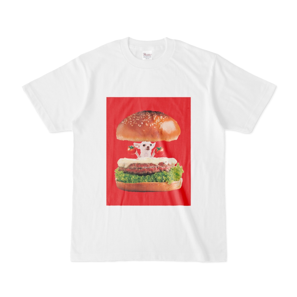 Tシャツ「チワワバーガー」