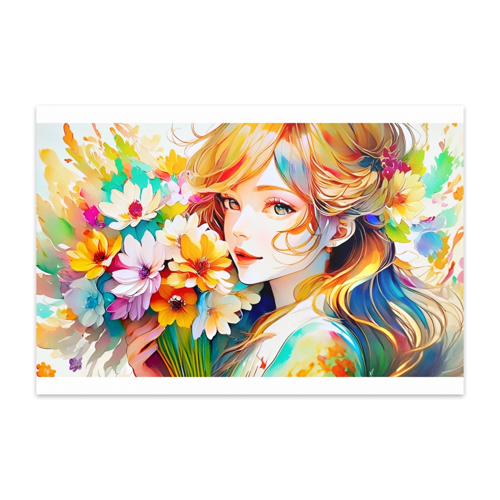 ポストカード「花束」