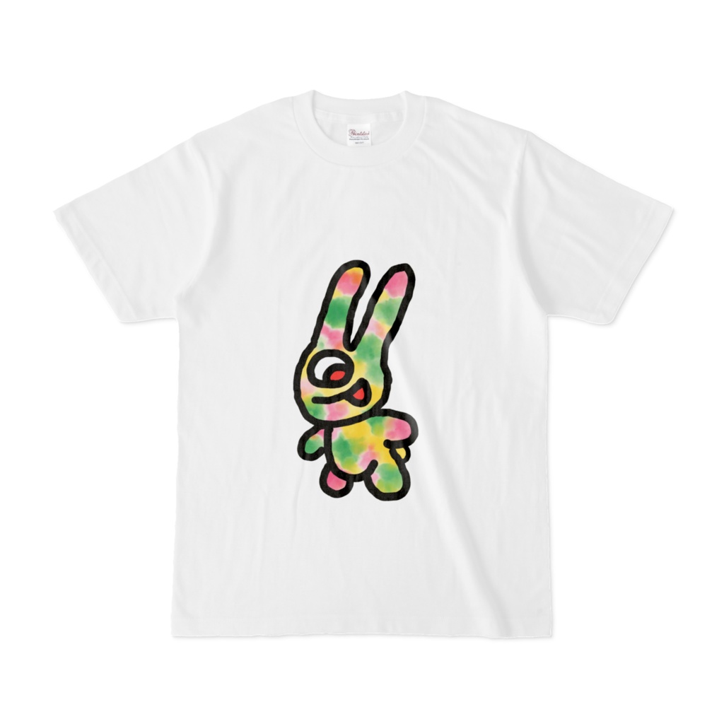 Tシャツ「サイケうさぎ」