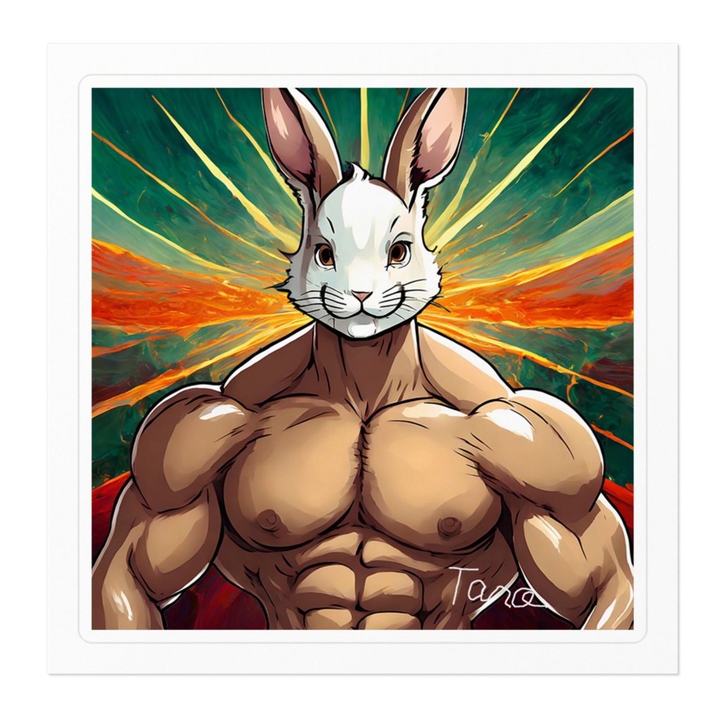 ステッカー「うさぎ」