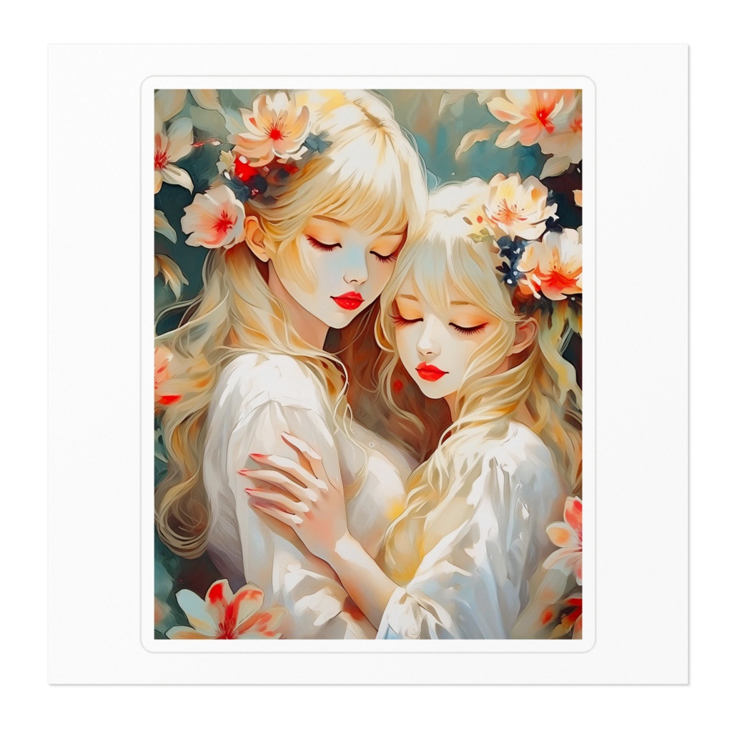 ステッカー「Flower Garden」