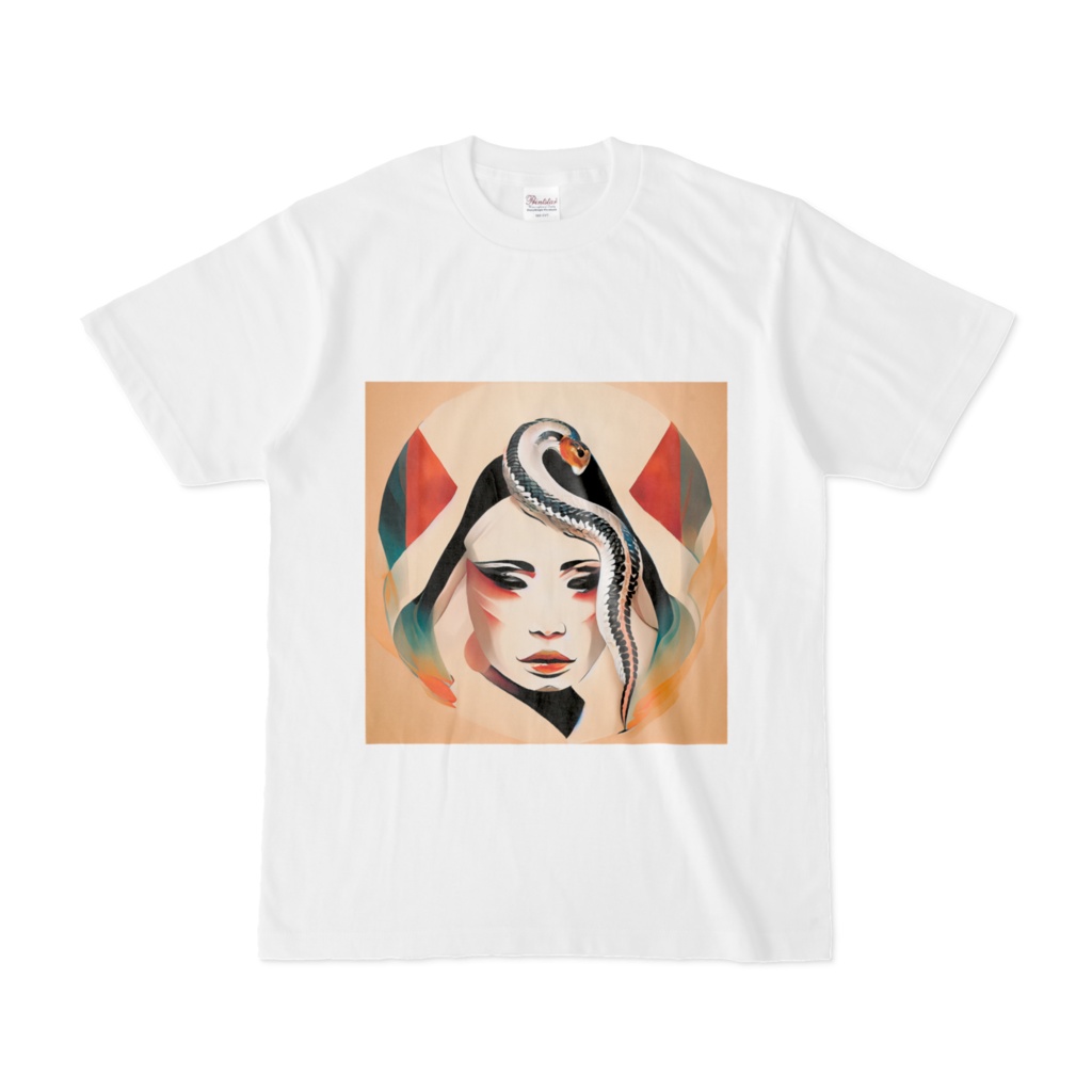 Tシャツ「蛇女」