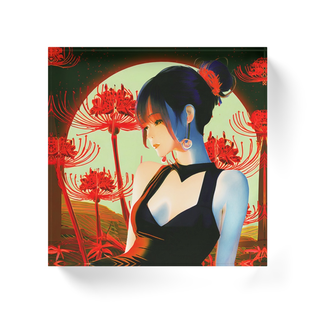 アクリルブロック「Spider Lily」