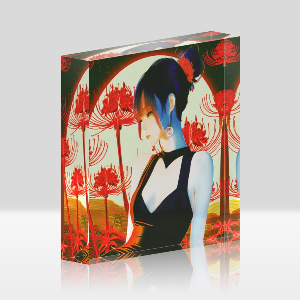 アクリルブロック「Spider Lily」