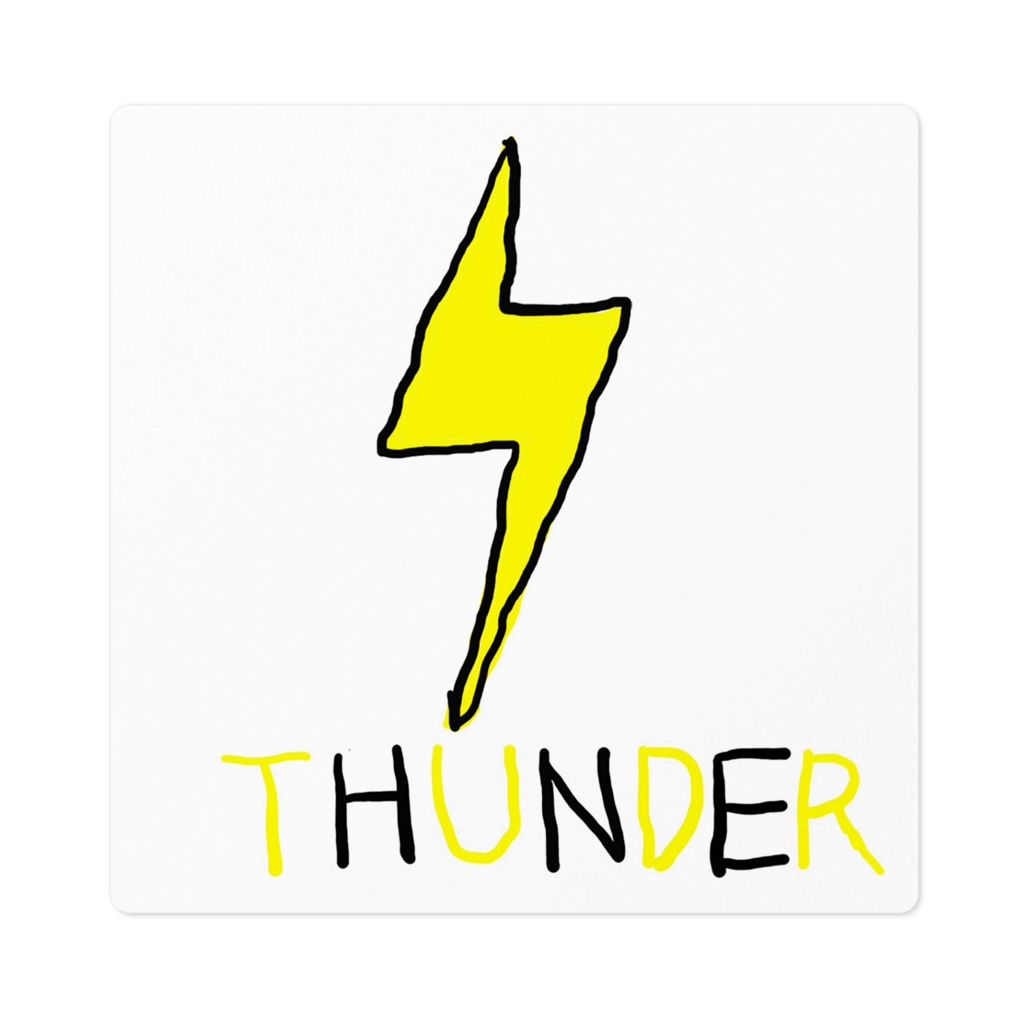 ステッカー「THUNDER」