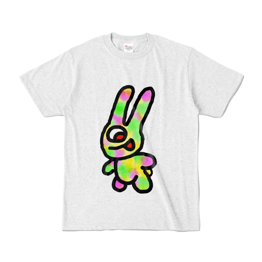Tシャツ「サイケうさぎ」