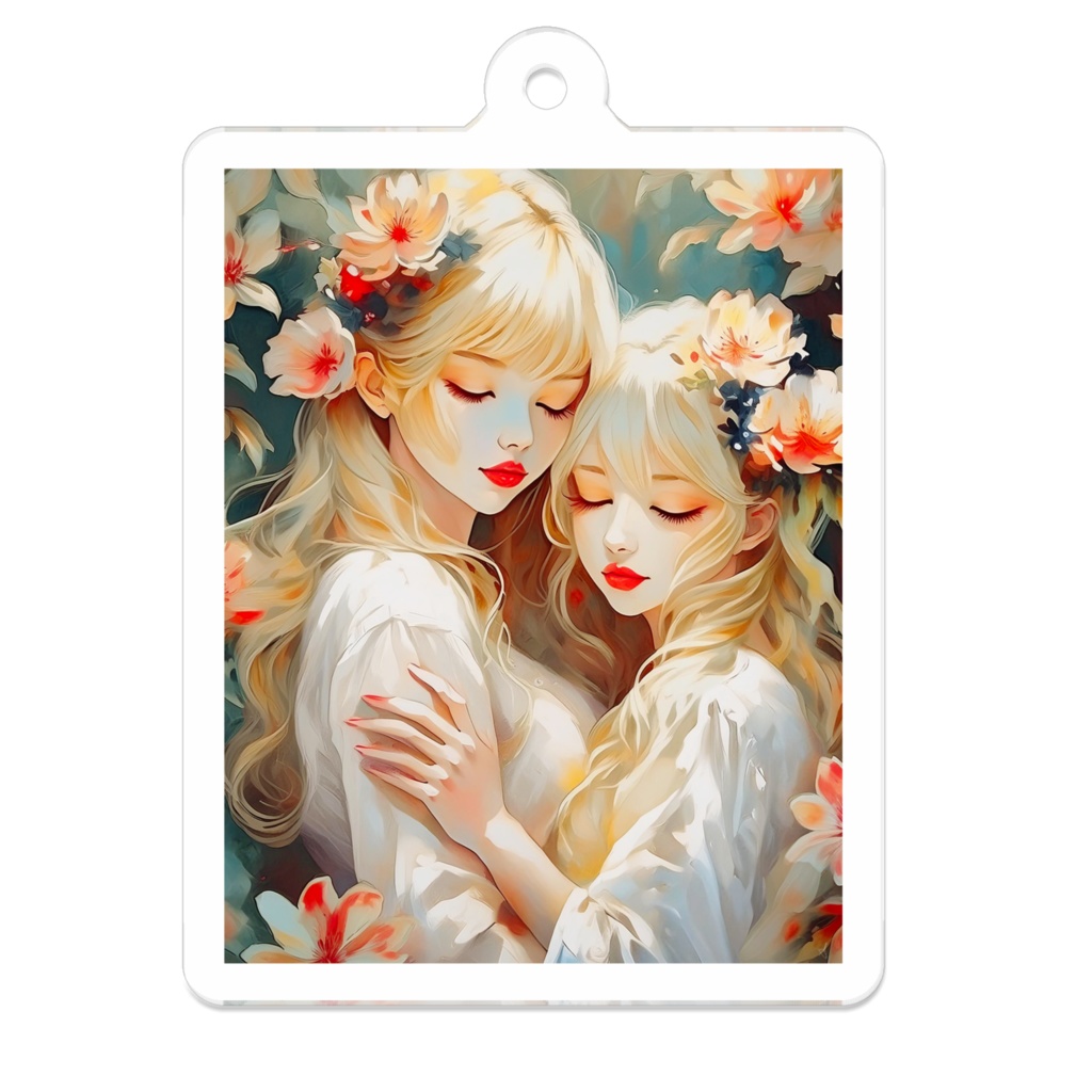 アクリルキーホルダー「FlowerGarden」
