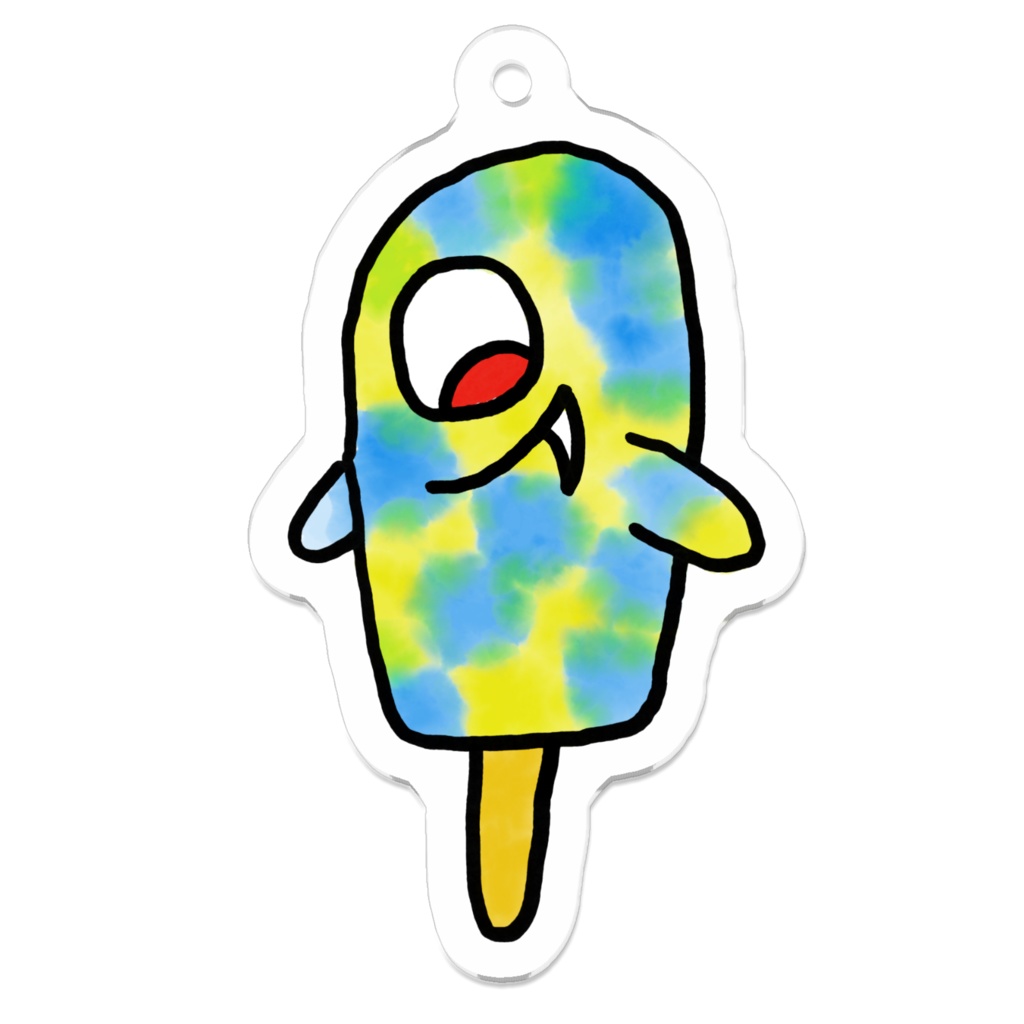 アクリルキーホルダー「アイスキャンディー」