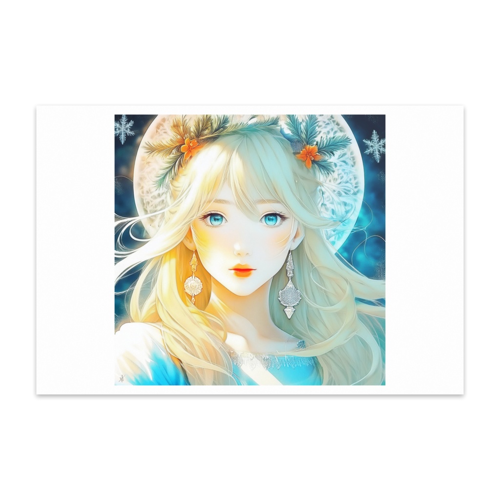 ポストカード「Winter Moon」