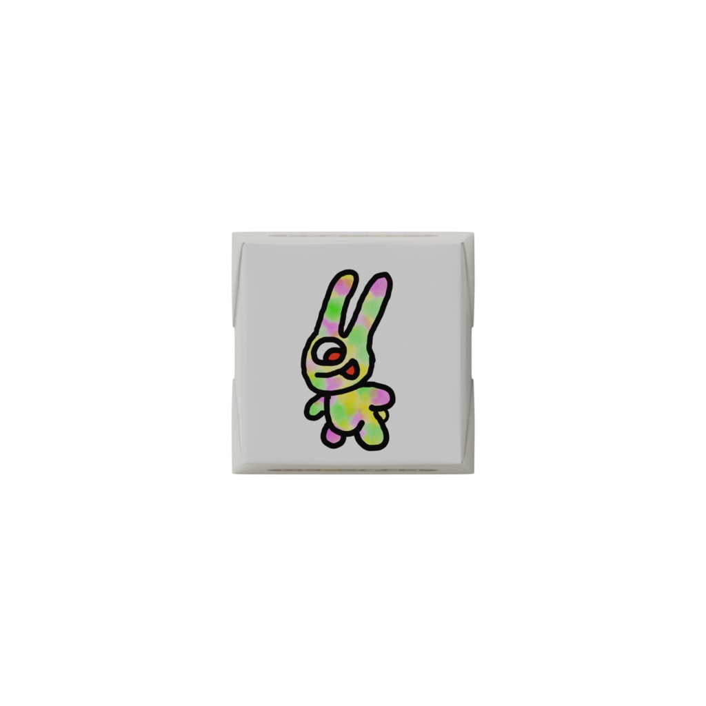 DECOチョコ「サイケうさぎ」