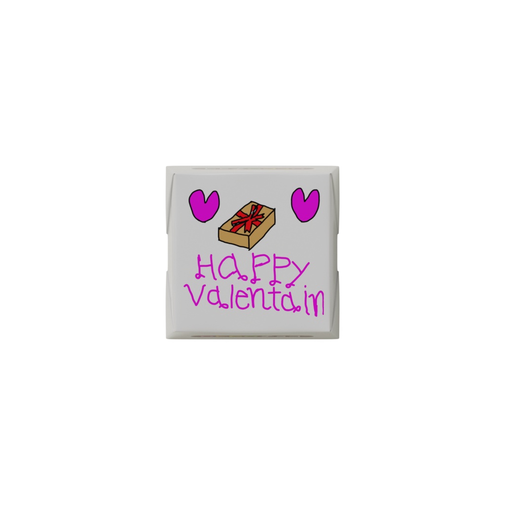 DECOチョコ「~愛をこめて~HAPPY VALENTINE」