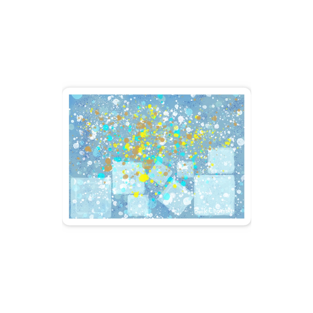 スマホステッカー「爽快」