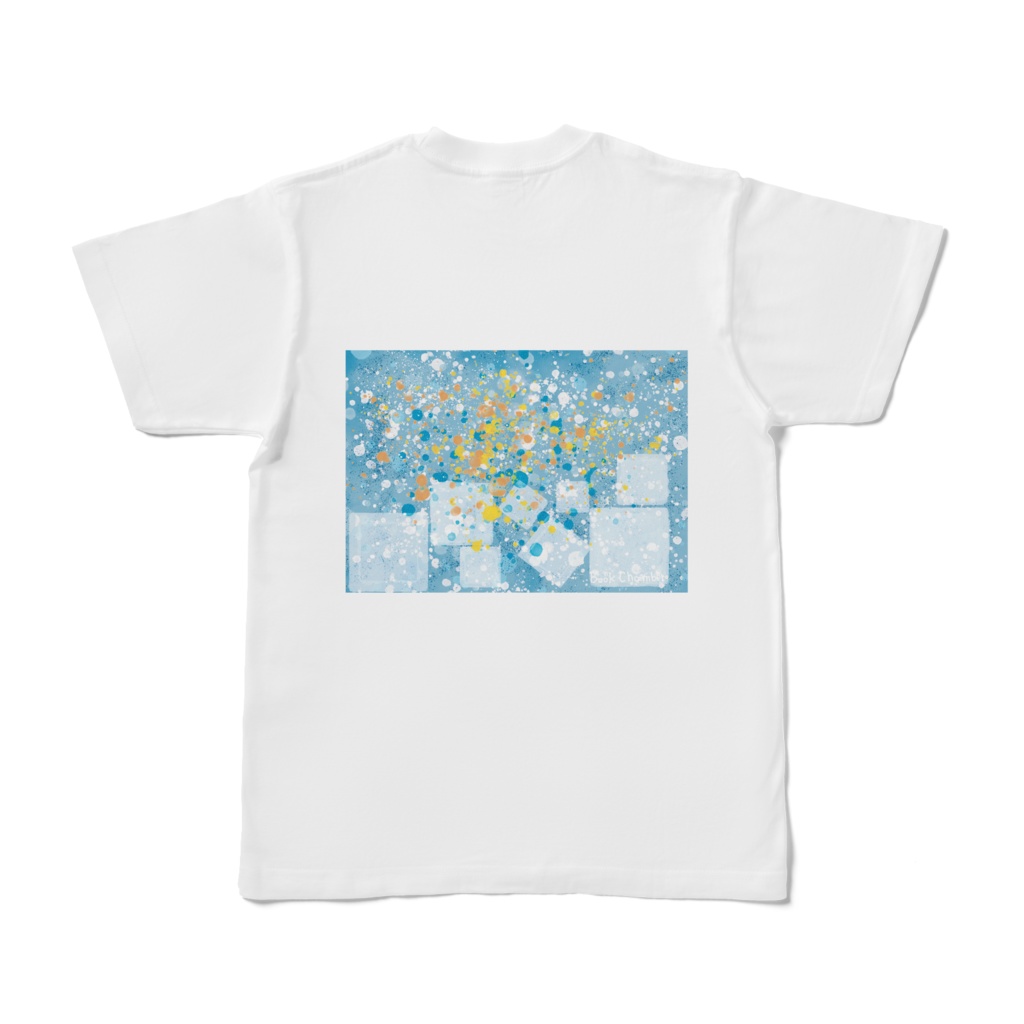 Tシャツ「炭酸」(背面)