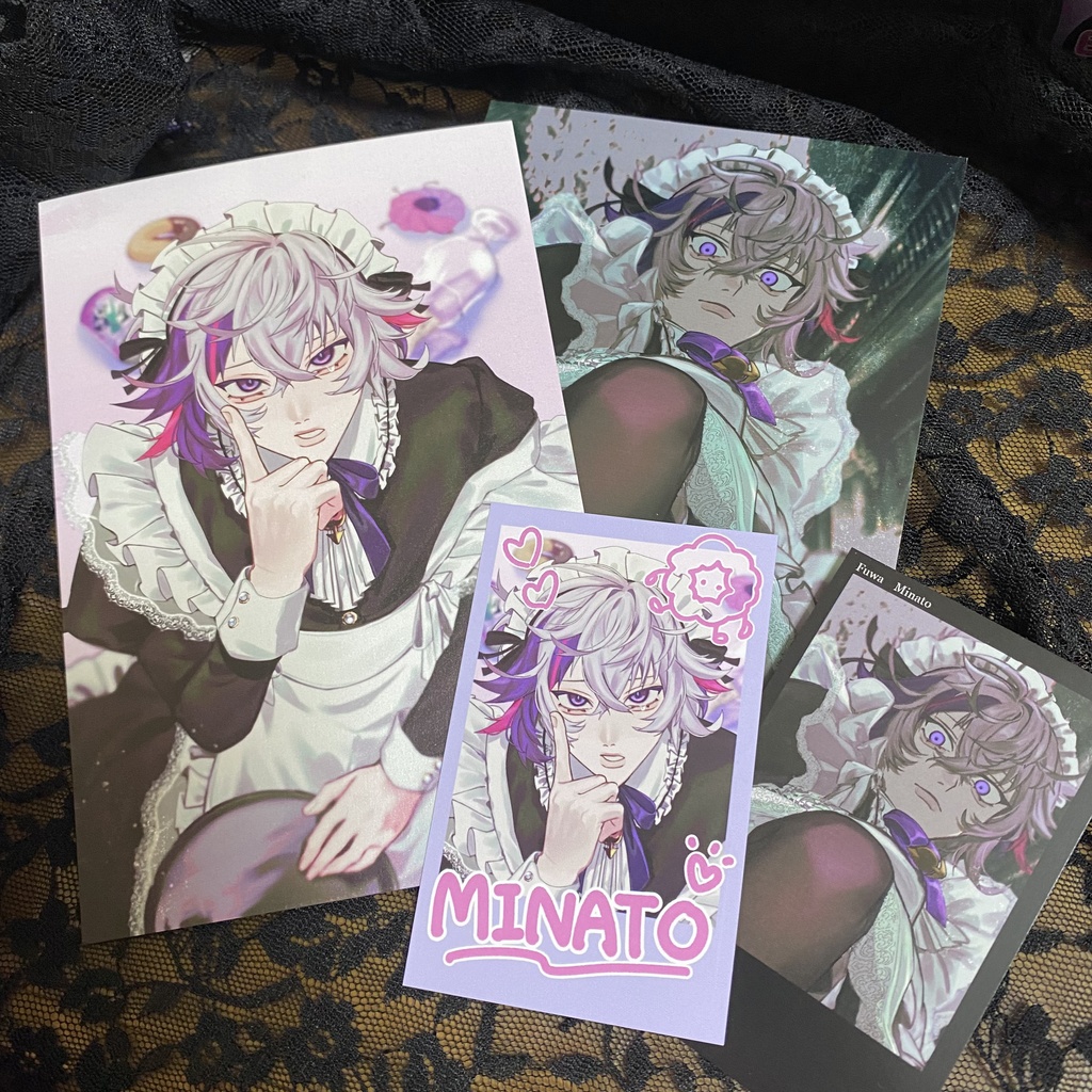 【非公式】メイドさんポスカ&チェキセット