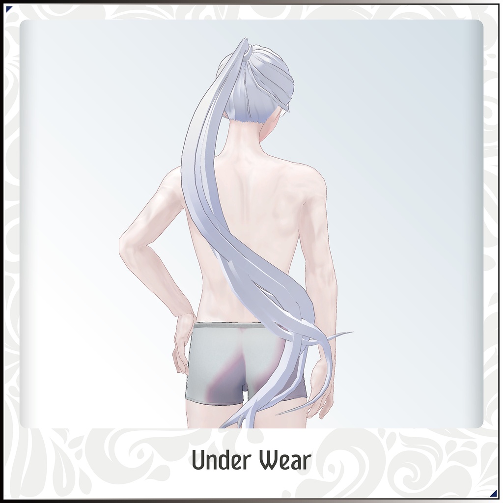 【3Dモデル】龍青(りゅうせい)-Ryusei- <VRC対応>