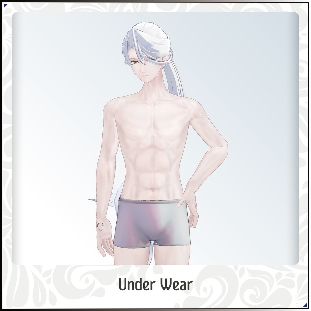 【3Dモデル】龍青(りゅうせい)-Ryusei- <VRC対応>