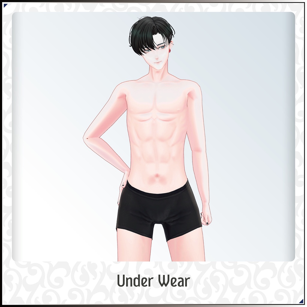 【3Dモデル】鳳蝶(あげは)-Ageha- <VRC対応>