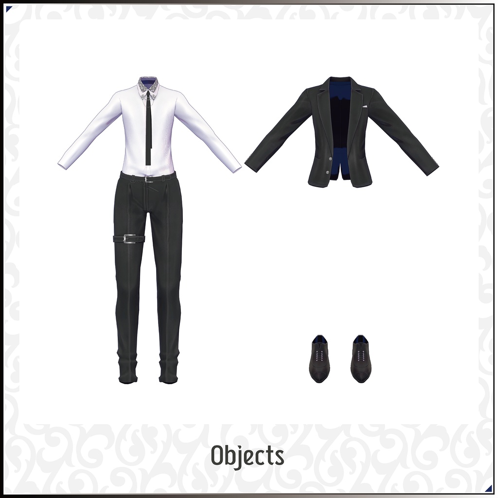 【3Dモデル】鳳蝶(あげは)-Ageha- <VRC対応>