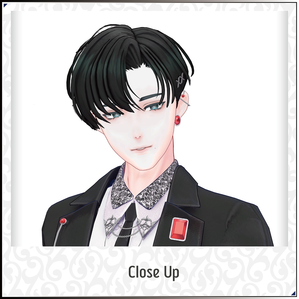 【3Dモデル】鳳蝶(あげは)-Ageha- <VRC対応>