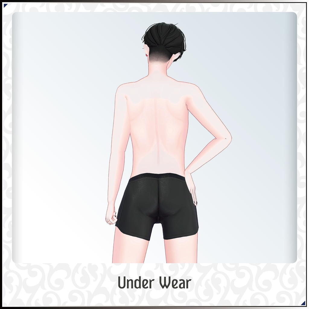 【3Dモデル】鳳蝶(あげは)-Ageha- <VRC対応>