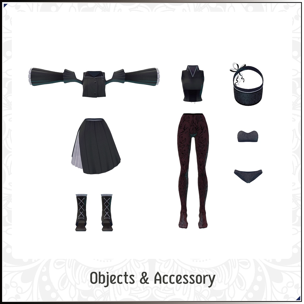 【3Dモデル】彩千華(さちか)-Sachika- <VRC対応>