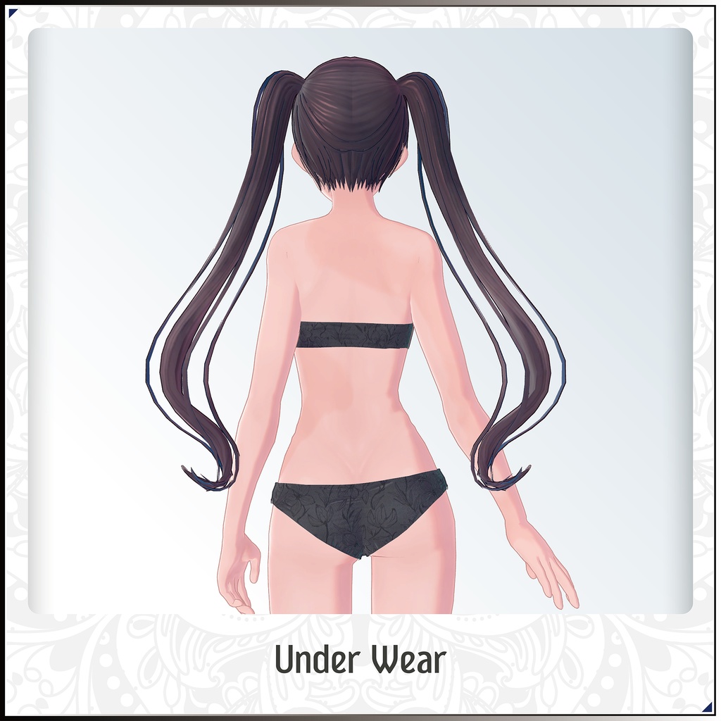 【3Dモデル】彩千華(さちか)-Sachika- <VRC対応>