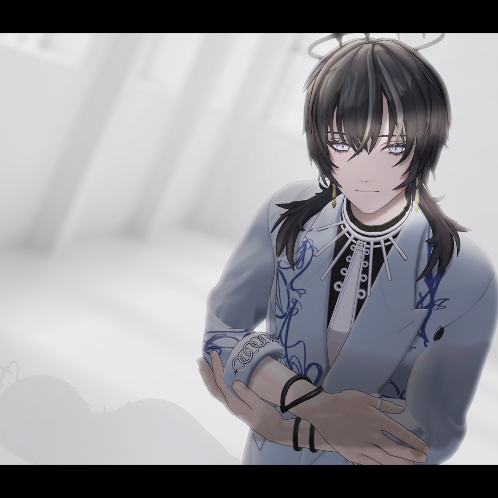 【3D衣装】龍青 -Ryusei Celadon style- <VRC対応>