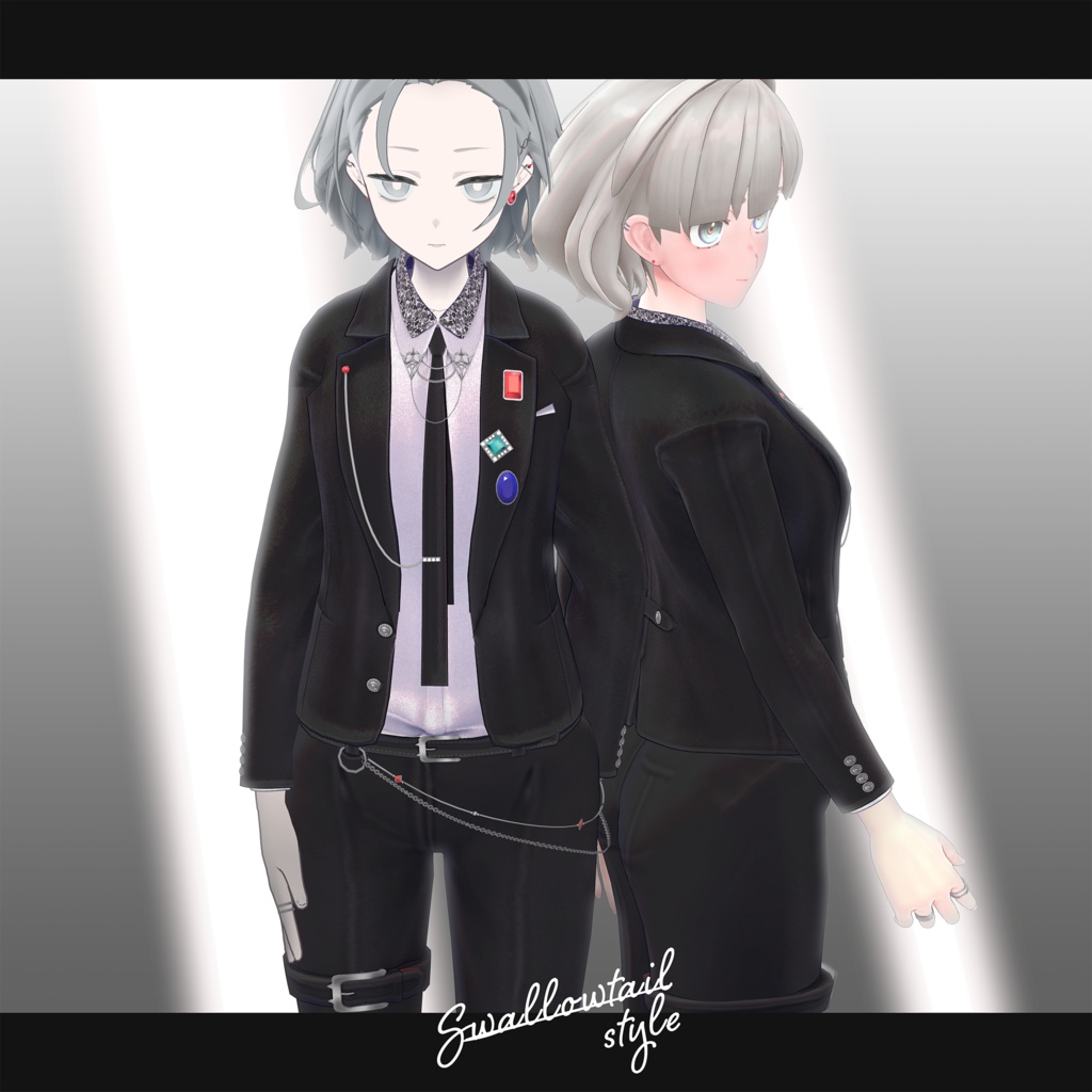 【3D衣装】鳳蝶 -Ageha Swallowtail style- <VRC対応>