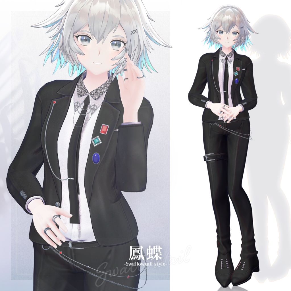 【3D衣装】鳳蝶 -Ageha Swallowtail style- <VRC対応>