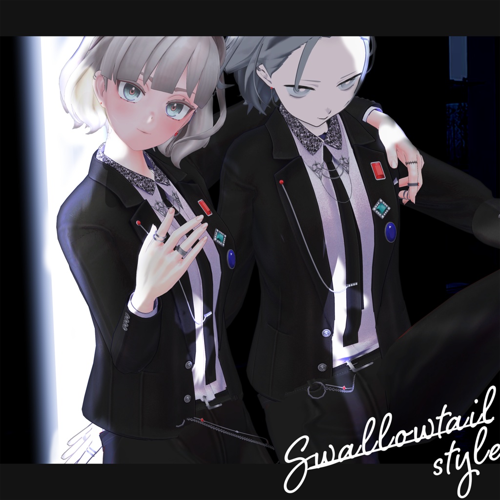 【3D衣装】鳳蝶 -Ageha Swallowtail style- <VRC対応>