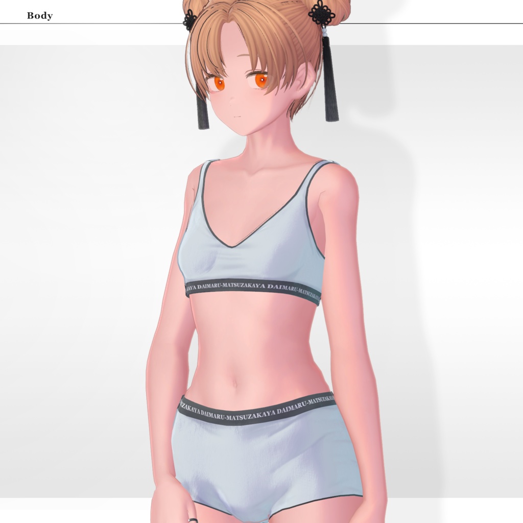 【3Dモデル】愛結華(あゆか) -Ayuka- <VRC対応>