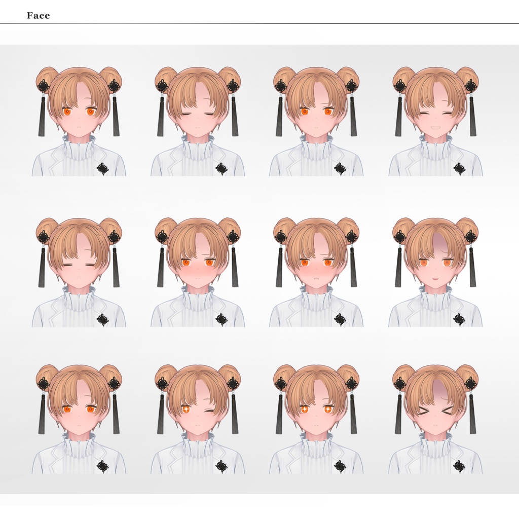 【3Dモデル】愛結華(あゆか) -Ayuka- <VRC対応>