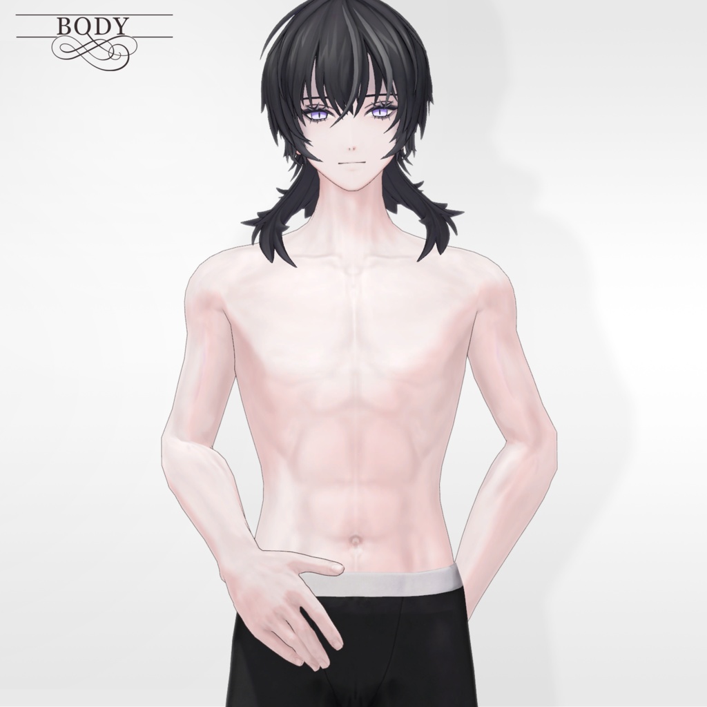 【3Dモデル】零韻(れいん) -Rein- <VRC対応>