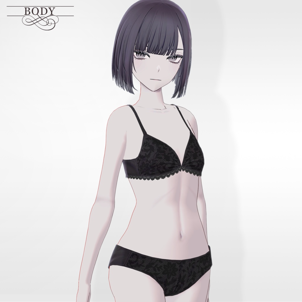 【3Dモデル】玲來(れいら) -Reira- <VRC対応>