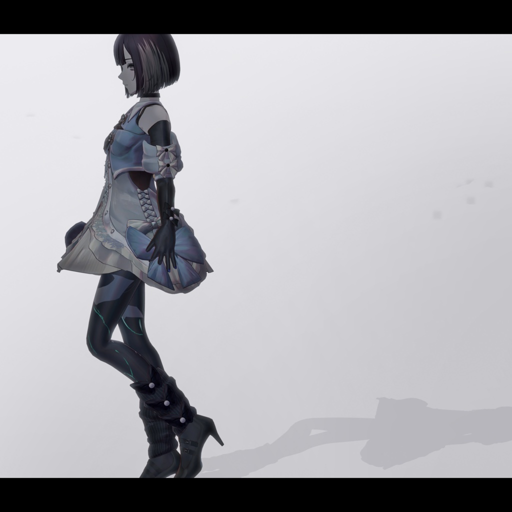 【3D衣装】湊渚 -Mio Jellyfish style- <VRC対応>