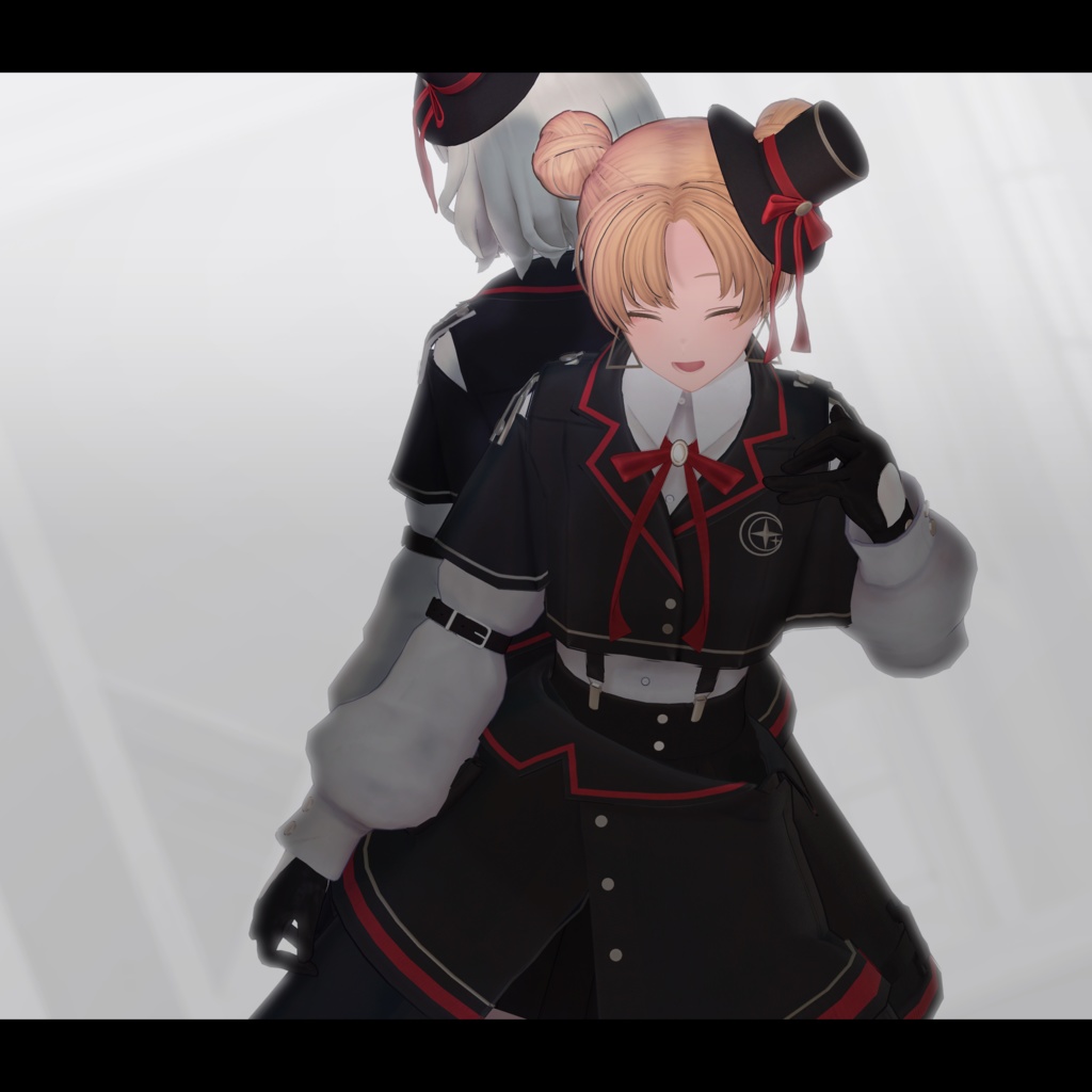 【3D衣装】紅遠 -Kuon Crimson magician style- <VRC対応>