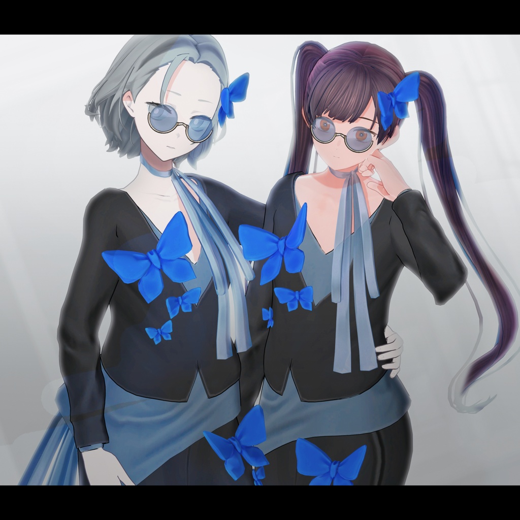 【3D衣装】璃空 -Riku Azure style- <VRC対応>