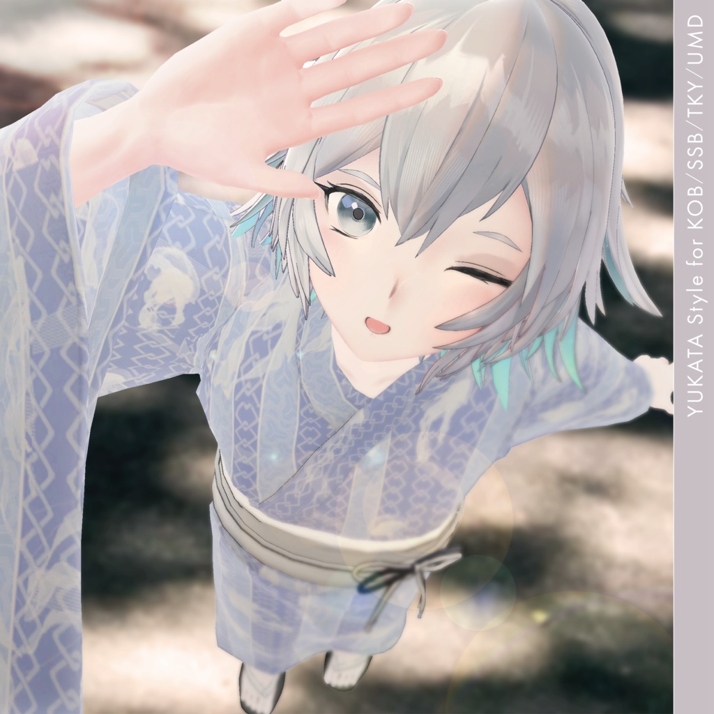 【3D衣装】YUKATA Style<VRC対応>for Type KOB / SSB / TKY / UMD