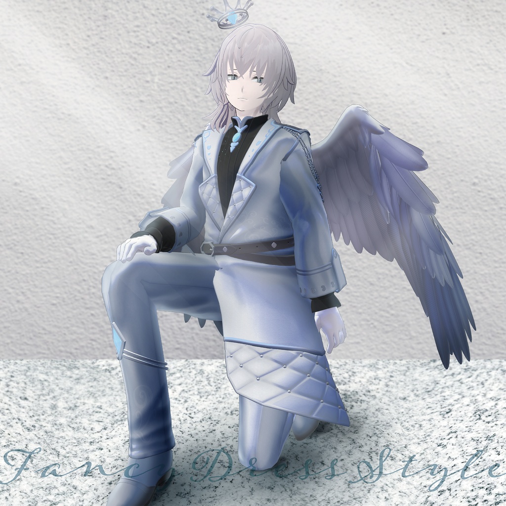 【3D衣装】Fancy Dress Style -jacket-<VRC対応>