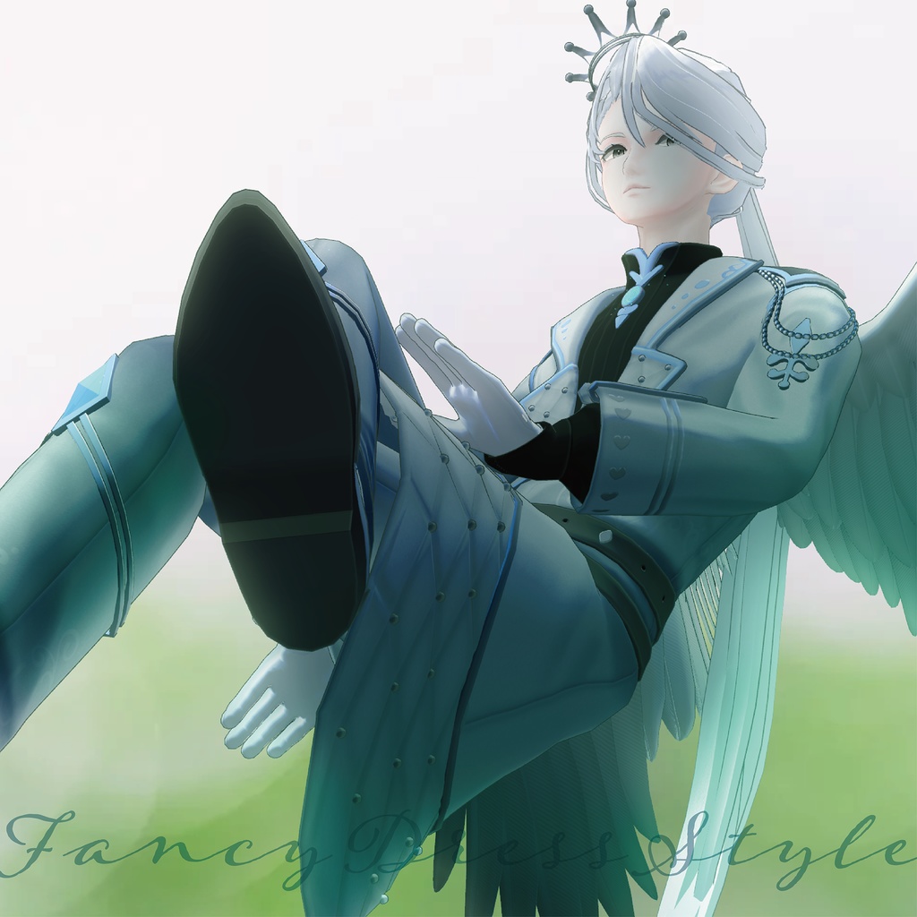 【3D衣装】Fancy Dress Style -jacket-<VRC対応>